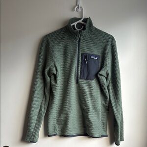 Patagonia R1 Air Zip-Neck Fleece blue-green